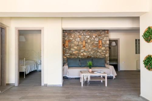 Χώρος καθιστικού στο Emi's House