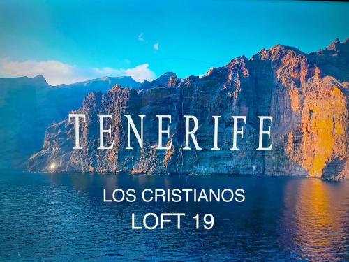 a picture of a mountain with the words sentence los christmas lot at Loft 19 Luxury Suite Boutique - Heated pool in Los Cristianos