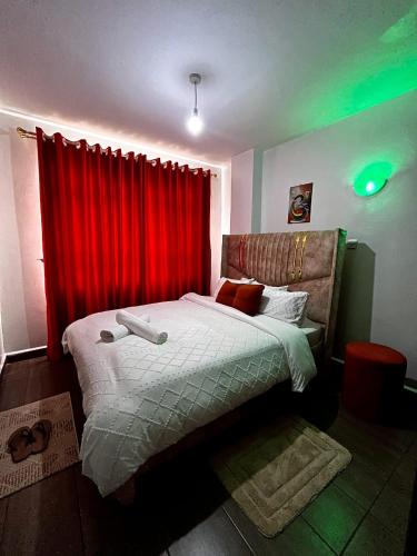 Katil atau katil-katil dalam bilik di KK luxury homes