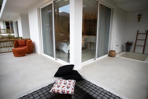 Χώρος καθιστικού στο Koserê Exclusive Suites