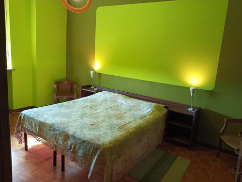Postel nebo postele na pokoji v ubytování Comfortable apartment in Torino Mirafiori