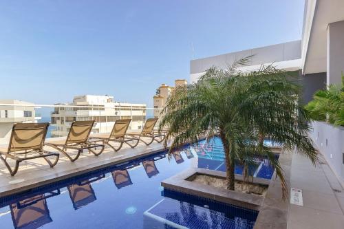 Πισίνα στο ή κοντά στο U-GO Edificio Ambar Roca en Rodadero Sur