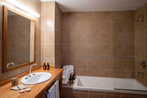 Koupelna v ubytování Puerto Manzano Boutique Hotel
