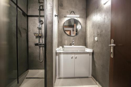 Koupelna v ubytování Grand View Suites Meteora 2