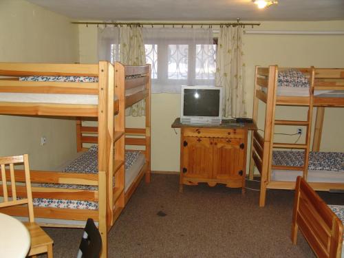 Poschodová posteľ alebo postele v izbe v ubytovaní Hostel Victoria