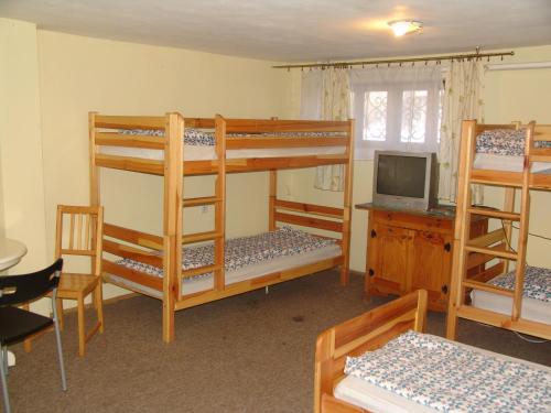 Poschodová posteľ alebo postele v izbe v ubytovaní Hostel Victoria