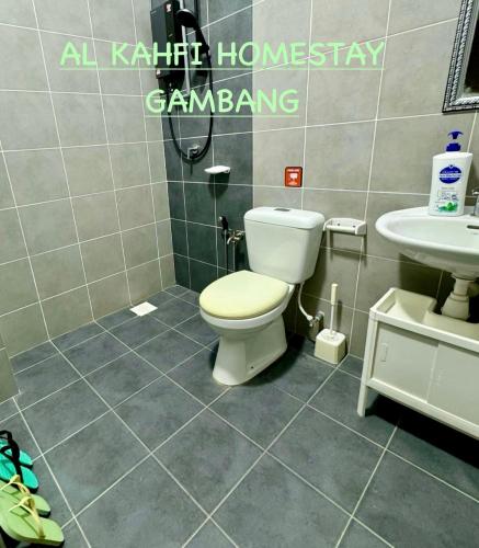 Koupelna v ubytování Al Kahfi Homestay @ Residensi PRIMA Gambang