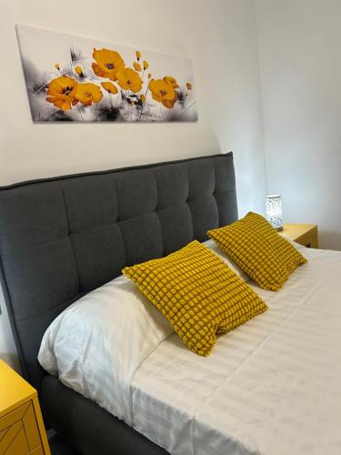 Giường trong phòng chung tại b&b HANNA