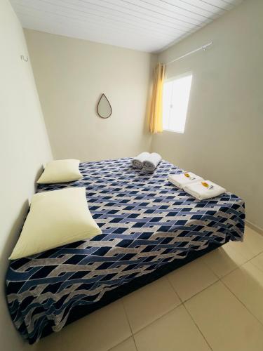 Ένα ή περισσότερα κρεβάτια σε δωμάτιο στο Flat Vila Mariana