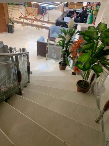 Гостиная зона в Diouf Al Maqam Connect Hotel Free shuttle service to the Haram