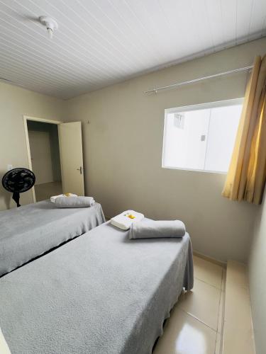 Ένα ή περισσότερα κρεβάτια σε δωμάτιο στο Flat Vila Mariana
