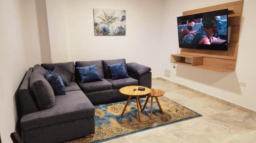 TV/trung tâm giải trí tại OCASSO JARDIN APARTAMENTO TURPIAL