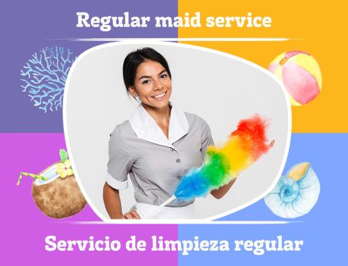 a woman holding a colorful bird in a white bowl at CARIBBEAN SEA Hotel BEACH Vacation rental studios LONG TERM POOL SPA in Punta Cana