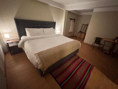 Cama o camas de una habitación en Amaru TreeHouse