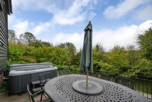 Balkoni atau teres di Wattisham Hall Barns