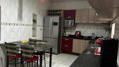 Dapur atau dapur kecil di Grande casa para COP30