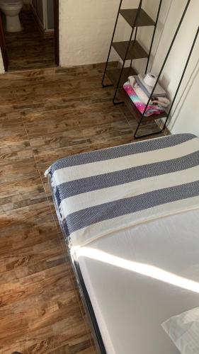 Una cama o camas en una habitación de hotel Ecopolis