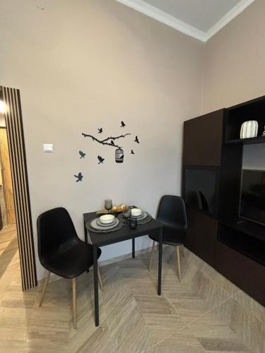 Χώρος καθιστικού στο Apartament Warszawa Andersa
