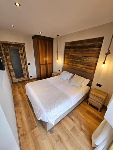 Postel nebo postele na pokoji v ubytování Chalet Du Centre