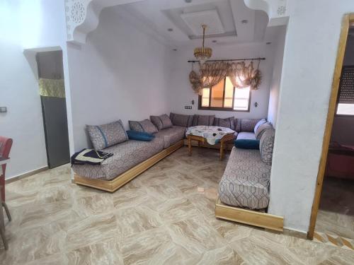 Zona de estar de Appartement near to the centrum, furnished, nice view