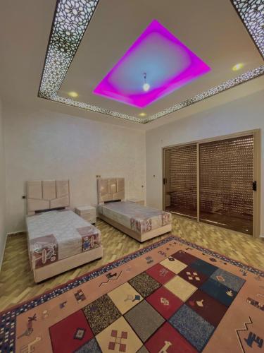 Postel nebo postele na pokoji v ubytování Villa piscine et jardin privé a 15 min de Agadir