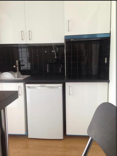 Pequeno apartamento com terraço