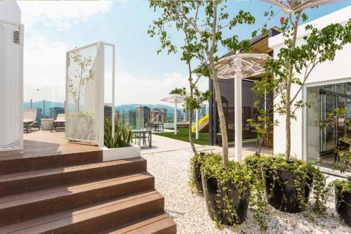 Κήπος έξω από το Apartment Airport zone 13, 555