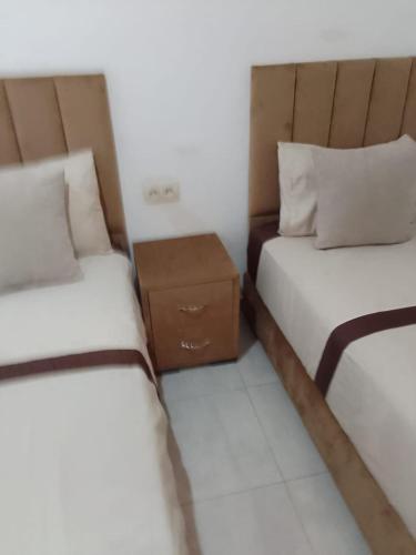 Χώρος καθιστικού στο Super appartement vue sur piscine et la plage