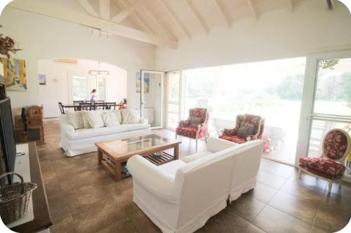 Posezení v ubytování Casa de campo entre Pilar y Lujan