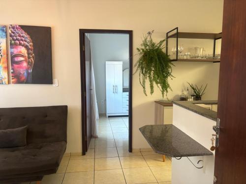 Zen apartment complete and garageにあるシーティングエリア