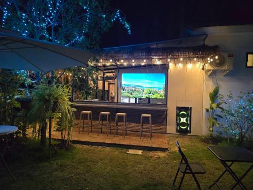 Zahrada ubytování Chaba4