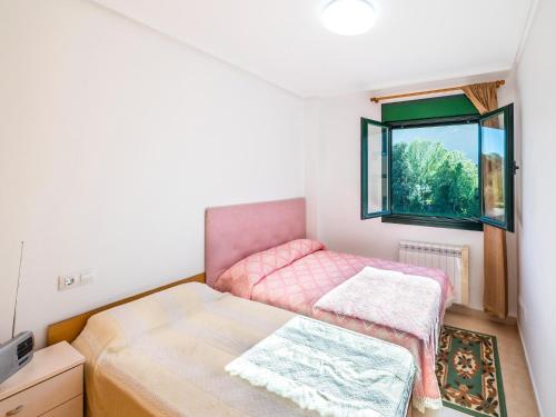 Katil atau katil-katil dalam bilik di Apartment in Asturias near Playa de Torimbia