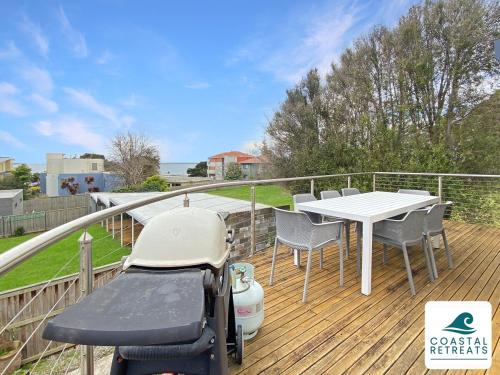 Un balcón o terraza en Walpole Escape - Linen included