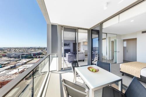 Balkón nebo terasa v ubytování The Milton Brisbane