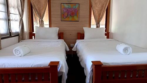 Postel nebo postele na pokoji v ubytování Seashell Resort Koh Tao-SHA Plus