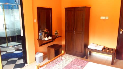Koupelna v ubytování Basilico Homestay