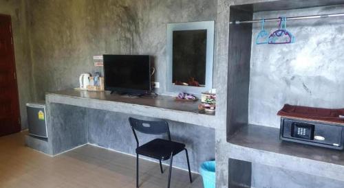 TV o dispositivi per l'intrattenimento presso Saikaew Boutique Hotel