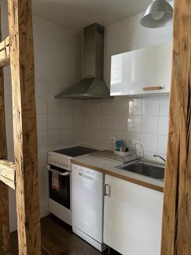 Køkken eller tekøkken på Parenthèse Alsacienne