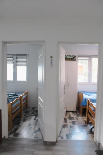 Postel nebo postele na pokoji v ubytování Kuća za odmor Drina