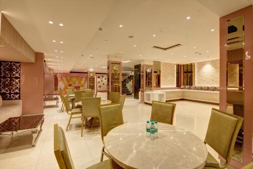 Istumisnurk majutusasutuses Qotel Comfort AT Residency Kaushambi Anand Vihar