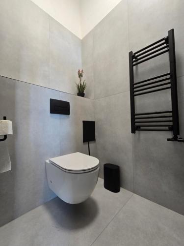Koupelna v ubytování S36 Apartman