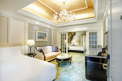 Ένα ή περισσότερα κρεβάτια σε δωμάτιο στο InterContinental Chengdu Global Center by IHG