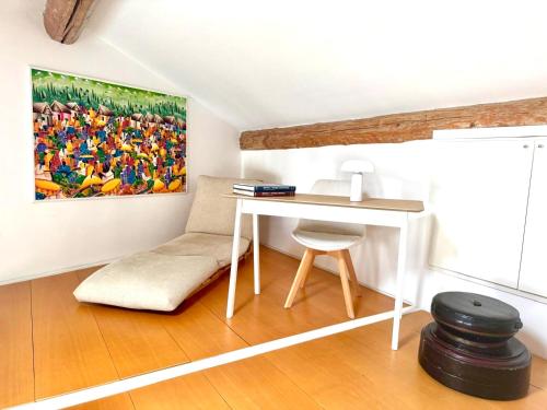 Kuchyň nebo kuchyňský kout v ubytování Casa Travello