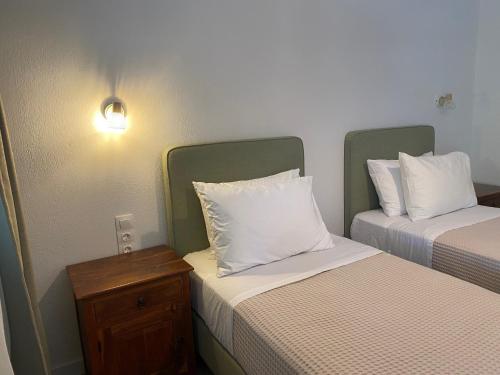 Ένα ή περισσότερα κρεβάτια σε δωμάτιο στο Paralies Resort