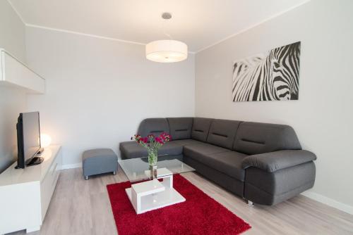 Χώρος καθιστικού στο Staywin Apartments Chmielna Park