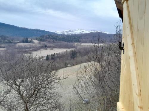 Paisaje cerca de este chalet de montaña