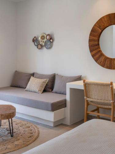 Χώρος καθιστικού στο Paranthos Island Living