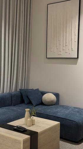 Χώρος καθιστικού στο Elegant 1BR Suite, Walk to Café&Supermarket