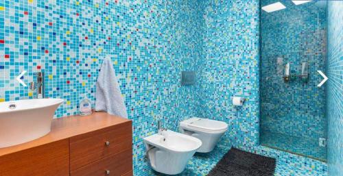 Koupelna v ubytování Forest Home