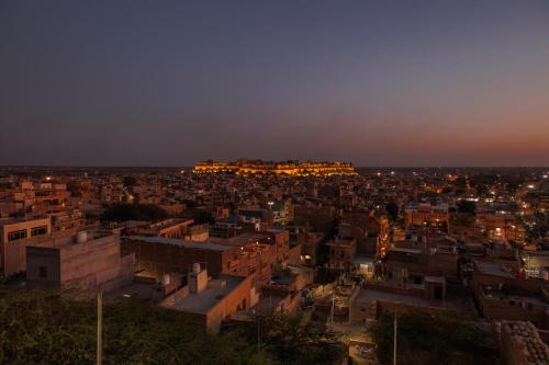 Vista general de Jaisalmer o vista desde el hotel